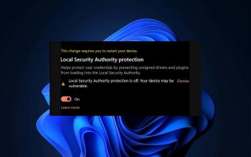 Как отключить сообщение «Защита локального органа безопасности отключена» в Windows 11