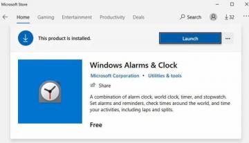 Как добавить настольные часы в Windows 10