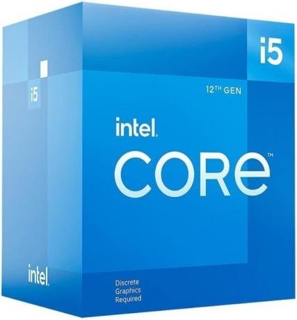 Intel Core i5-12400F CPU kutusu